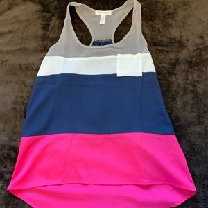 Ambiance Apparel Color block Tank